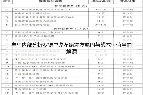 皇马内部分析罗德里戈左路爆发原因与战术价值全面解读